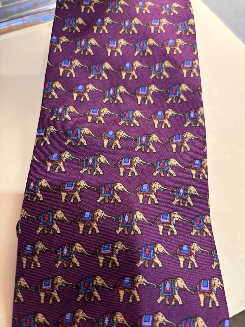BROOKS BROTHERS MARKET - ELEPHANT PRINT TIES